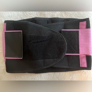 Black and pink waist trainer